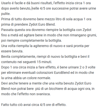 Zydot Euro Blend Detox Drink - immagine 2